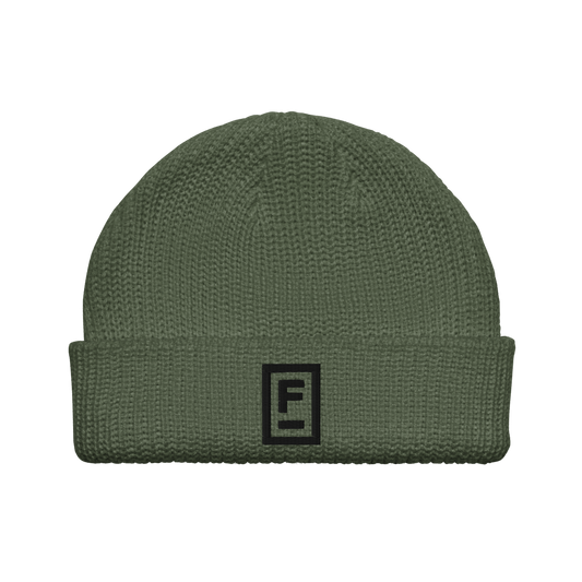 Foundations Fisherman Beanie - Dark Text