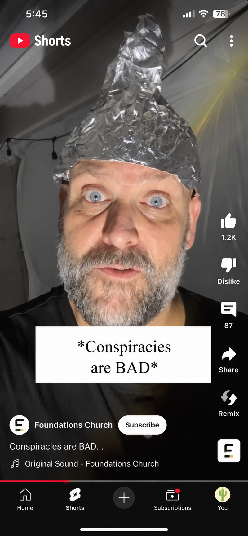 YouTube screenshot 1